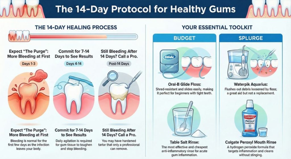 14-Day Protocol for Healthy Gums