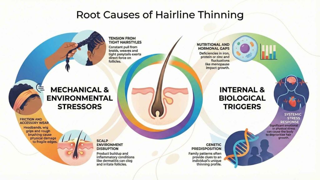 Common Causes Behind the Thinning Edges and Hairline Changes