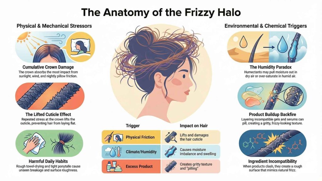 Frizzy Halo Smooth Down