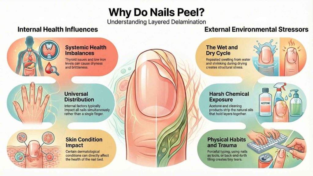 Why Do Nails Start Peeling