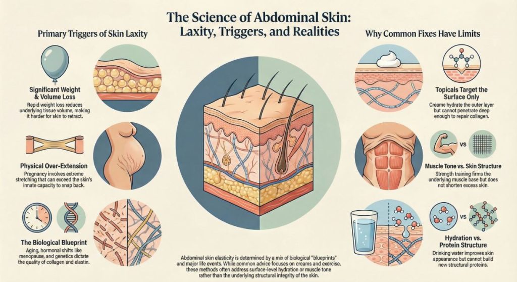 Abdominal Skin Laxity Triggers and Fixes.