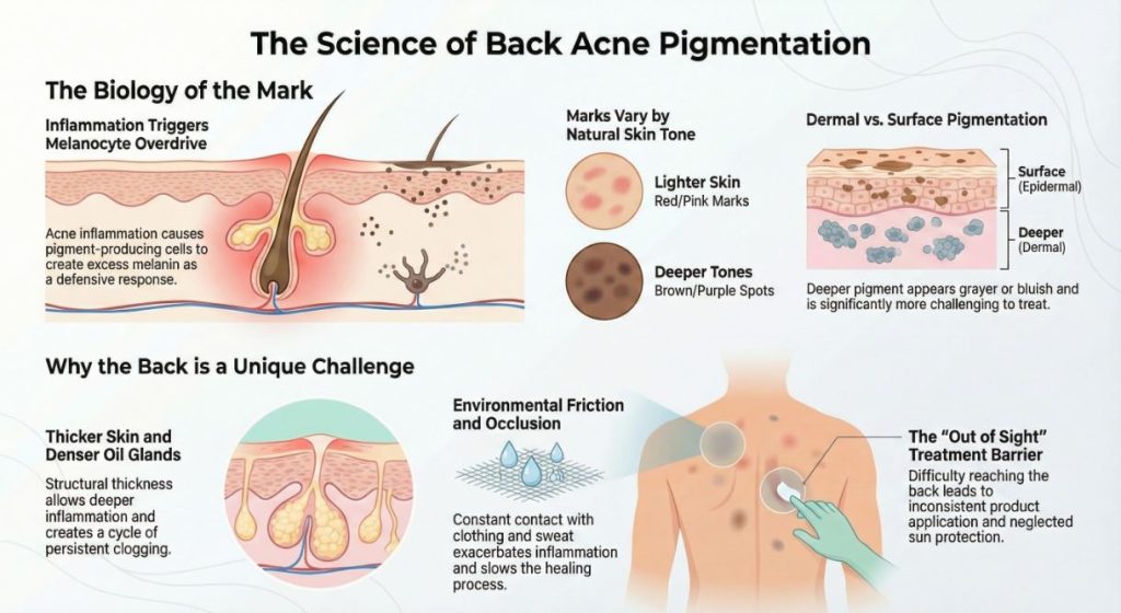 Back Acne Pigmentation Science Explained