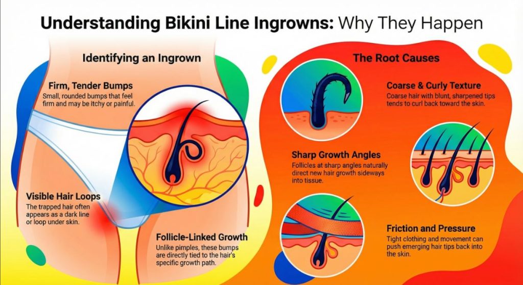 Bikini Line Ingrowns Causes and Identification