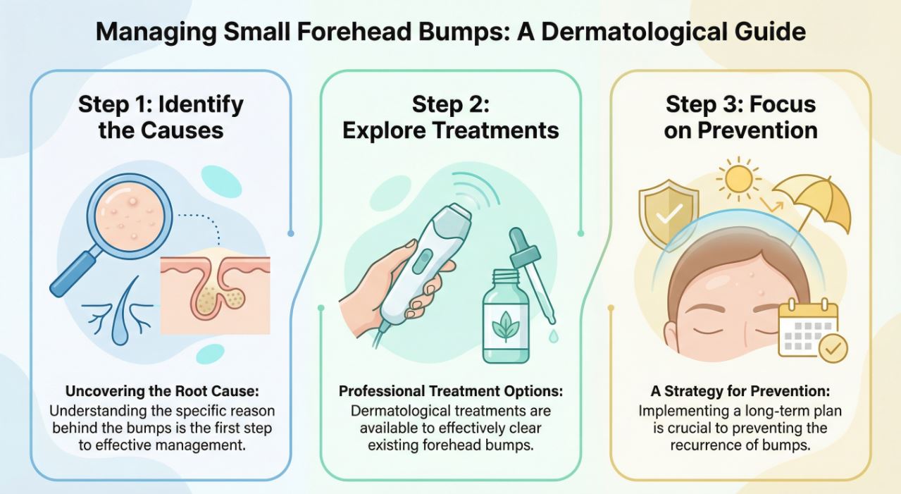 Dermatological Guide for Forehead Bumps