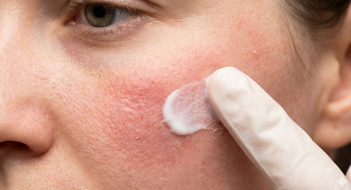 Face Burns While Applying Moisturizer or Lotion
