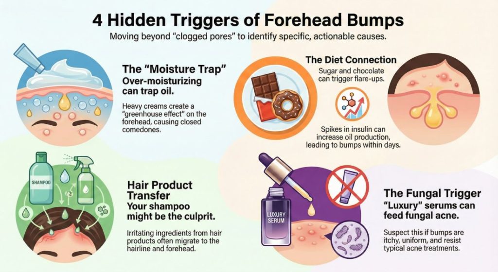 Hidden Causes of Forehead Bumps