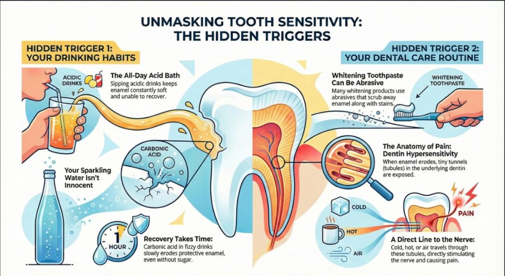 Hidden Triggers of Tooth Sensitivity