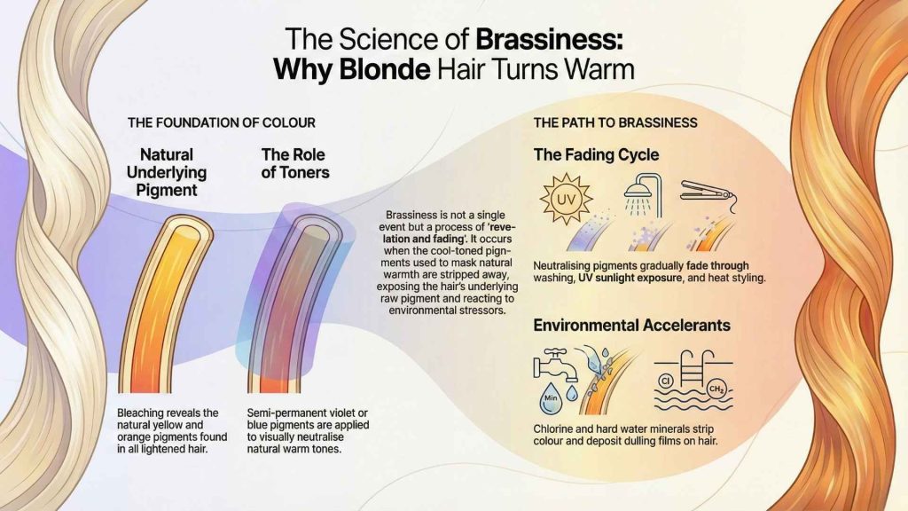 How Lightening Affects Hair The Pathways to Brassiness