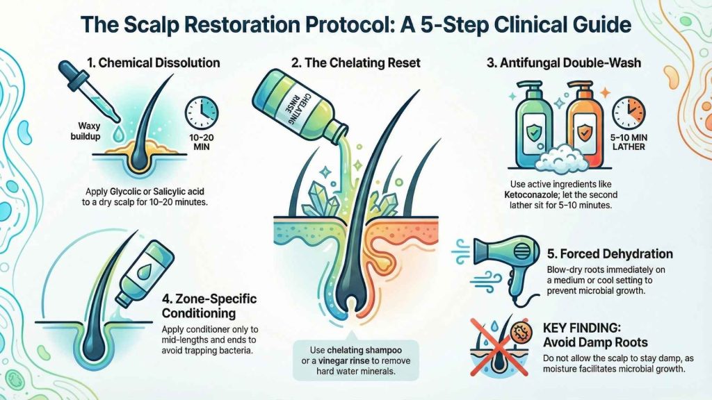 Scalp Itches But No Dandruff Flakes THE PROTOCOL (STEP-BY-STEP)