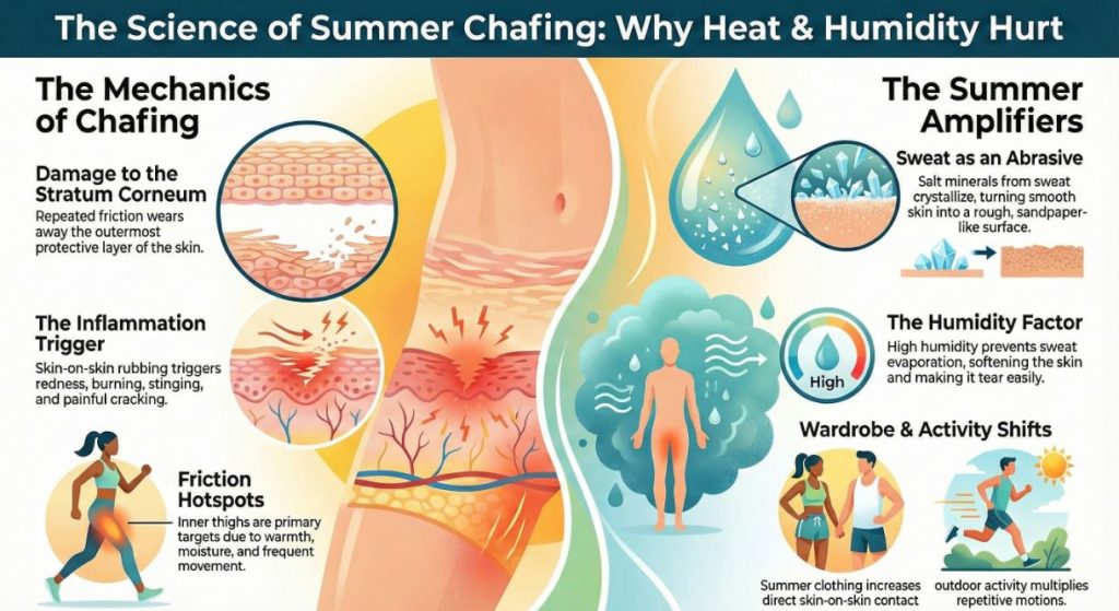 Science of Summer Chafing