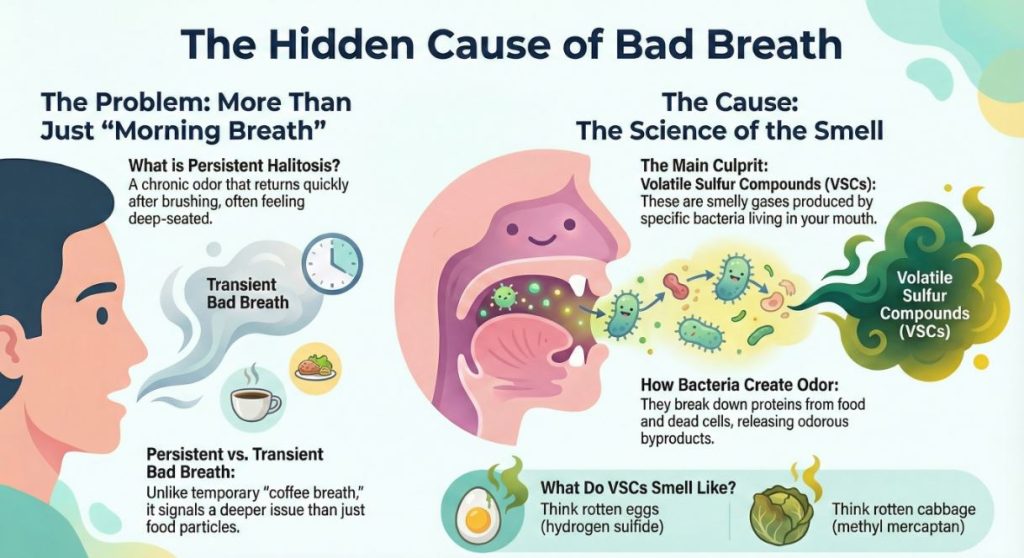 What Causes Persistent Bad Breath